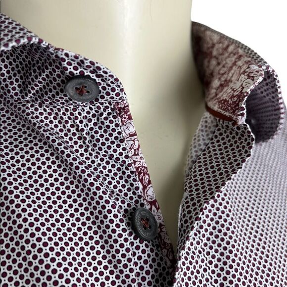 Men’s Long Sleeved Ted Baker Dress Shirt Medium - Picture 7 of 12